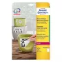 Etiqueta retangular autoadesiva Avery Zweckform L4775REV-20 — branco, permanente, 210×297 mm, 20 folhas