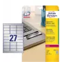 Etiquetas autoadesivas Avery L6011-20, retângulo arredondado