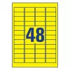 Etiqueta autoadesiva retangular Avery L6103-20