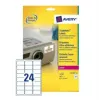 Etiqueta autocolante para impressora Avery L6141-20