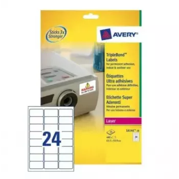 Etiqueta autocolante para impressora Avery L6141-20