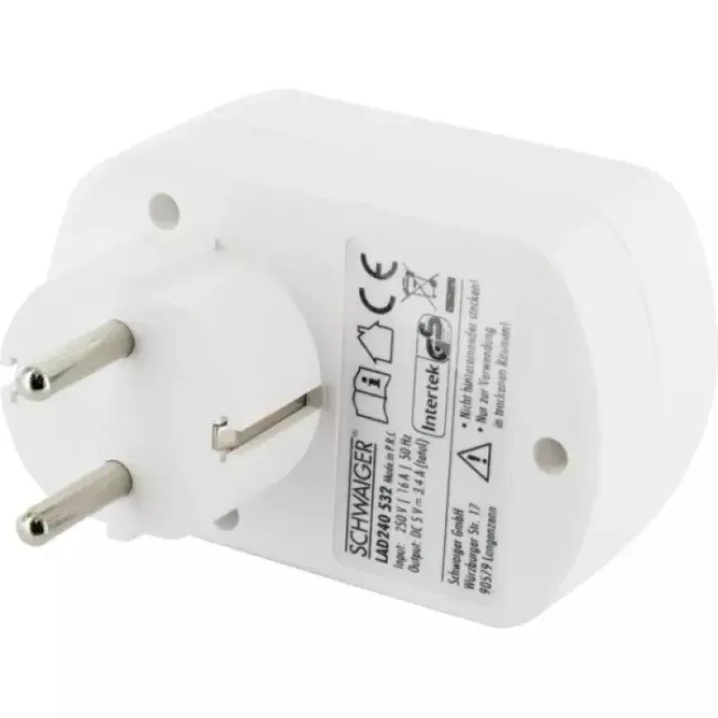 Adaptador de ficha de rede tipo F Schwaiger LAD240532