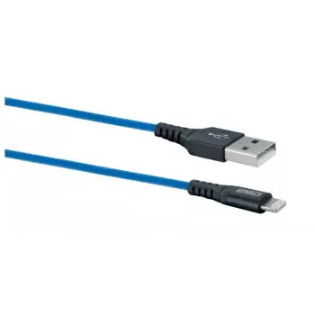Cabo para telemóvel Schwaiger LPRO440 501 USB A Lightning 1,2 m azul