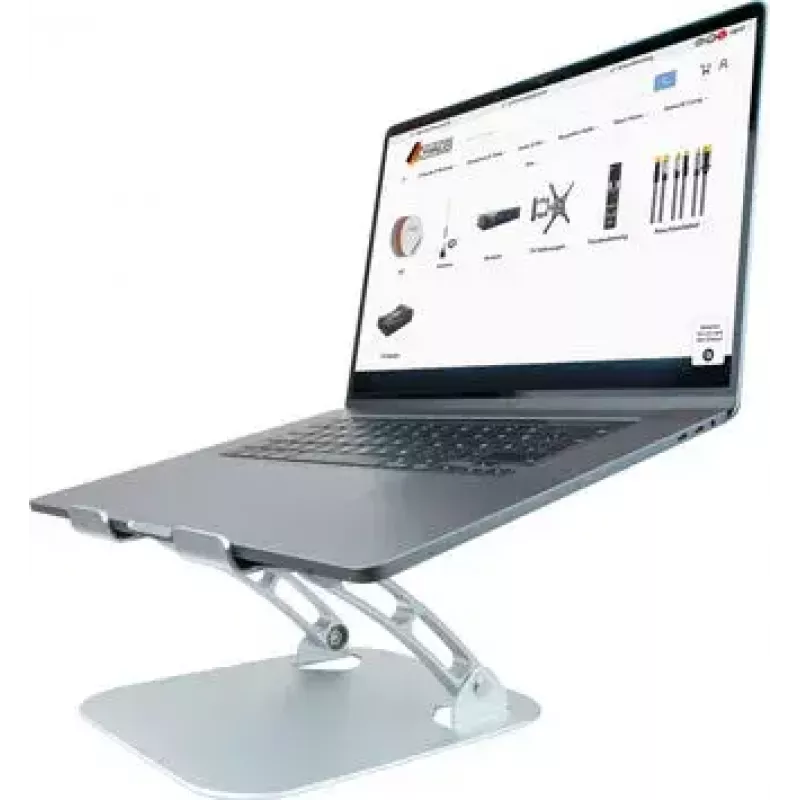 Suporte para portátil Schwaiger LPS1720 513 prateado alumínio 50,8 cm