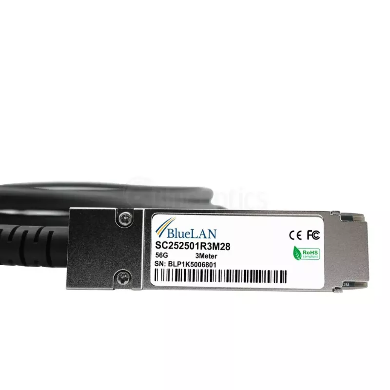 Cabo de fibra ótica InfiniBand BlueOptics MC2207130-002 2 m QSFP macho/macho