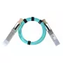 Cabo de rede BlueOptics MFA1A00-C003-TG-BO QSFP28 AOC 3 m turquesa