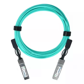 Cabo InfiniBand/fibra ótica BlueOptics MFA2P10-A010 10 m SFP28 aqua