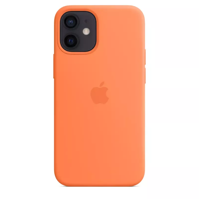 Capa Apple iPhone 12 mini Silicone Case com MagSafe Kumquat