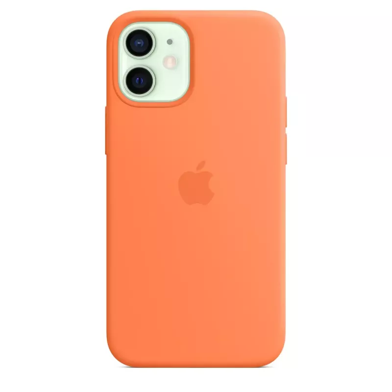 Capa Apple iPhone 12 mini Silicone Case com MagSafe Kumquat