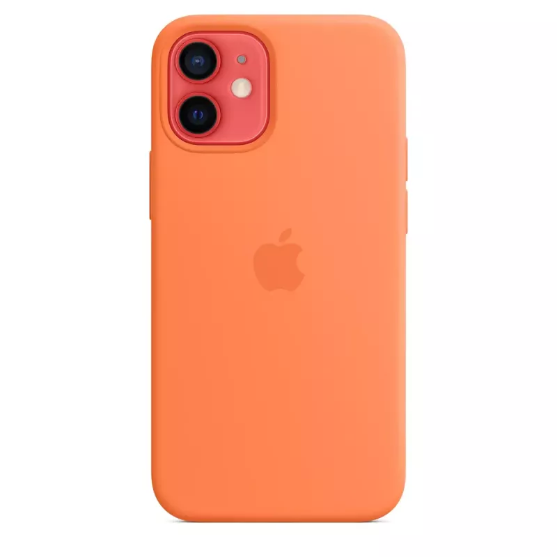 Capa Apple iPhone 12 mini Silicone Case com MagSafe Kumquat