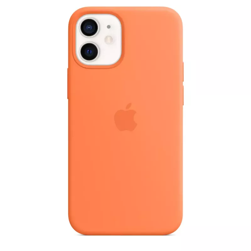 Capa Apple iPhone 12 mini Silicone Case com MagSafe Kumquat