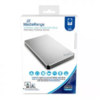 Disco rígido externo MediaRange 2TB 3.2 Gen 1 MR997