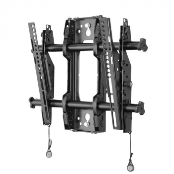 Suporte de parede inclinável com microajuste Chief Medium Fusion, coluna única