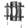 Suporte de parede inclinável com microajuste Chief Medium Fusion, coluna única