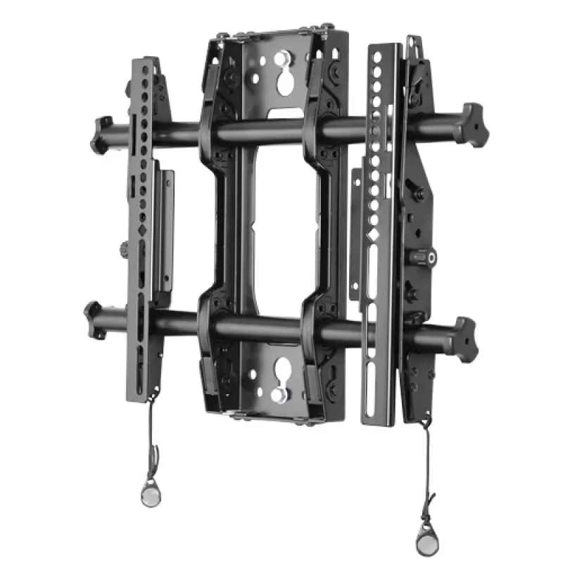 Suporte de parede inclinável com microajuste Chief Medium Fusion, coluna única