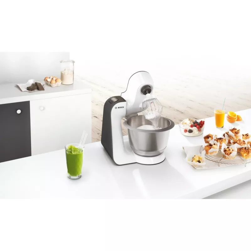 Robot de cozinha Bosch MUM5 Start Line 800 W 3,9 L laranja, prateado, transparente, branco