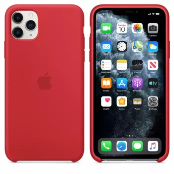 Capa Apple MWYV2ZM/A iPhone 11 Pro Max vermelho