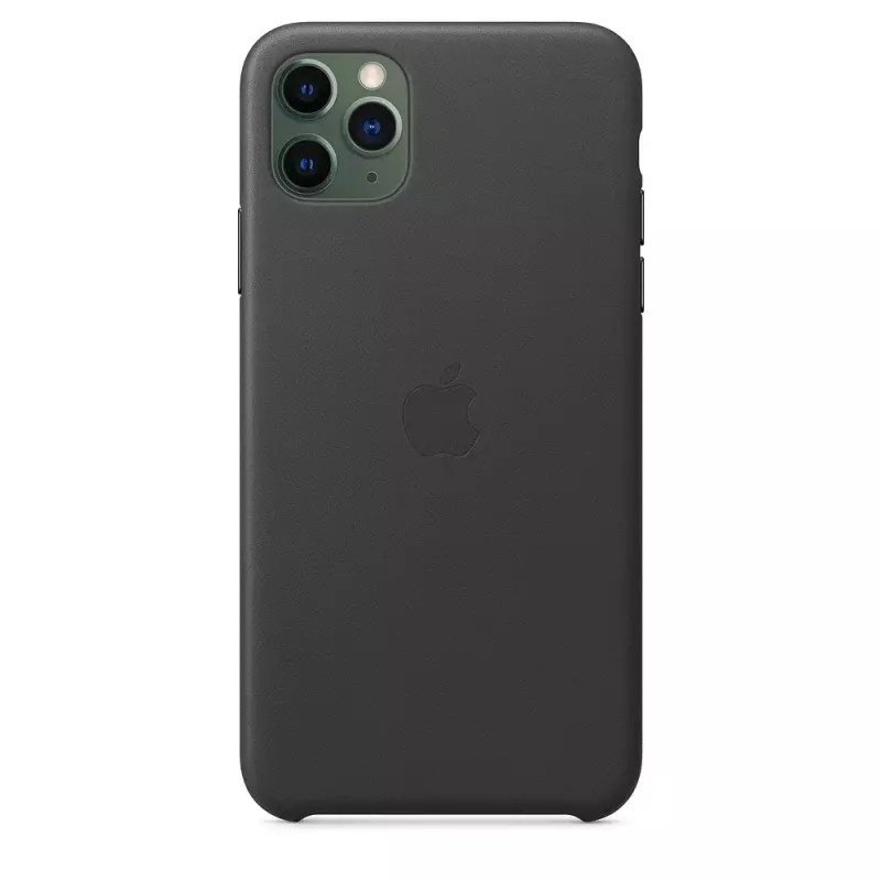 Capa Apple iPhone 11 Pro Max Leder Case preto