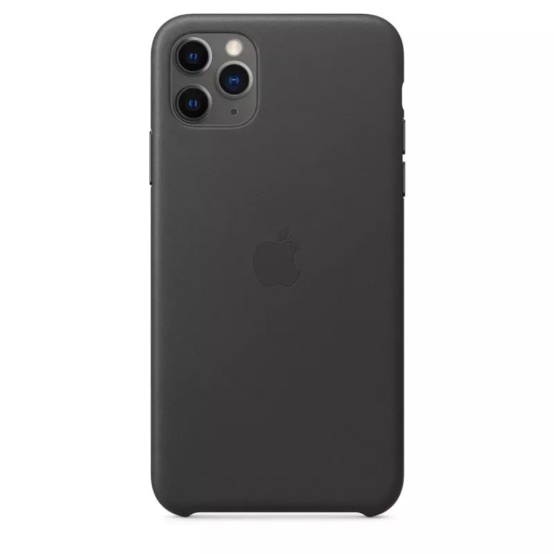 Capa Apple iPhone 11 Pro Max Leder Case preto