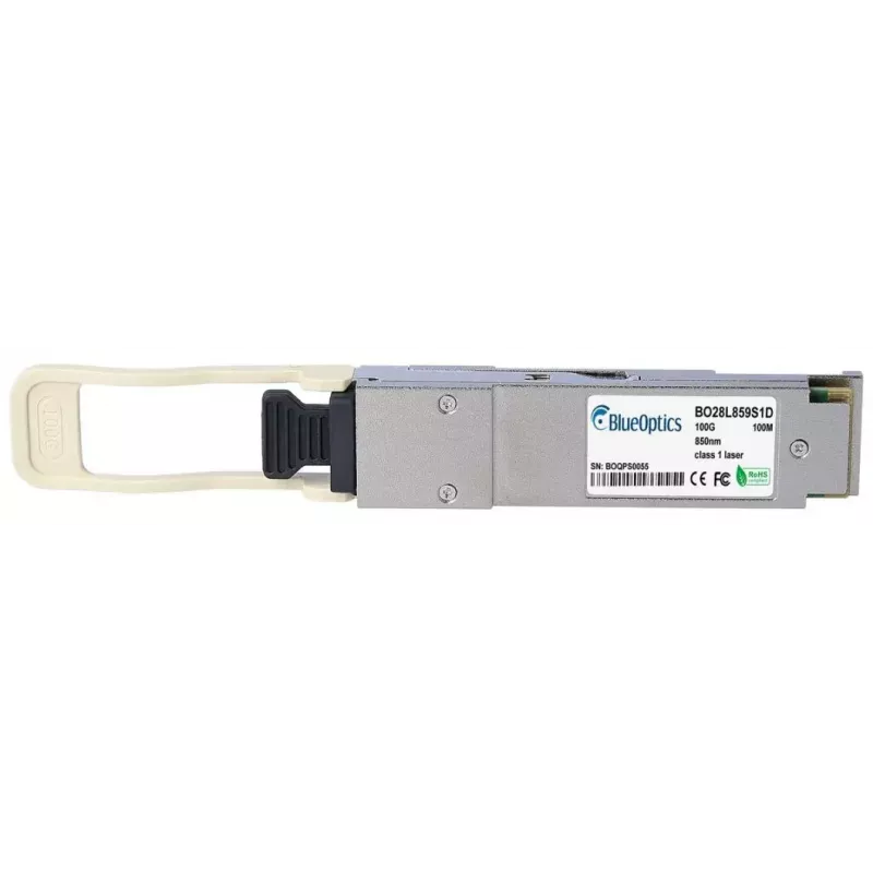 Transceptor de fibra ótica BlueOptics N-QSFP28-SR4-BO 100000 Mbit/s 850 nm
