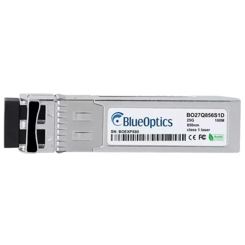 BlueOptics N-SFP28-SR-BO Transcetor SFP28, 25GBASE-SR, multimodo 850nm, compatível com Niagara Networks (BO27Q856S1D)