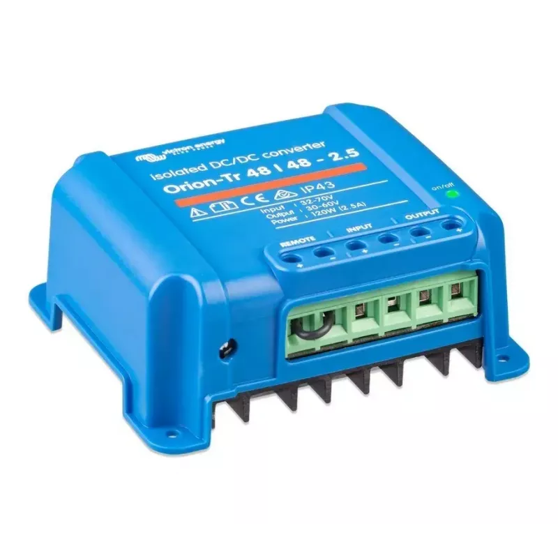 Conversor DC-DC Victron Energy Orion-Tr 48/48-2.5A 120 W — isolado 48 V para 48,2 V