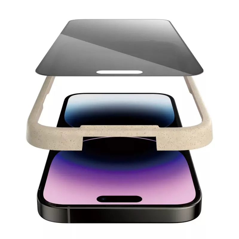 PanzerGlass ® Protetor de ecrã de privacidade iPhone 14 Pro Max | Ultra-Wide Fit com EasyAligner