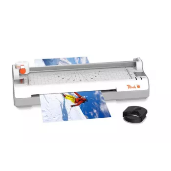 Plastificadora a frio/quente Peach PBP350 250 mm/min branco
