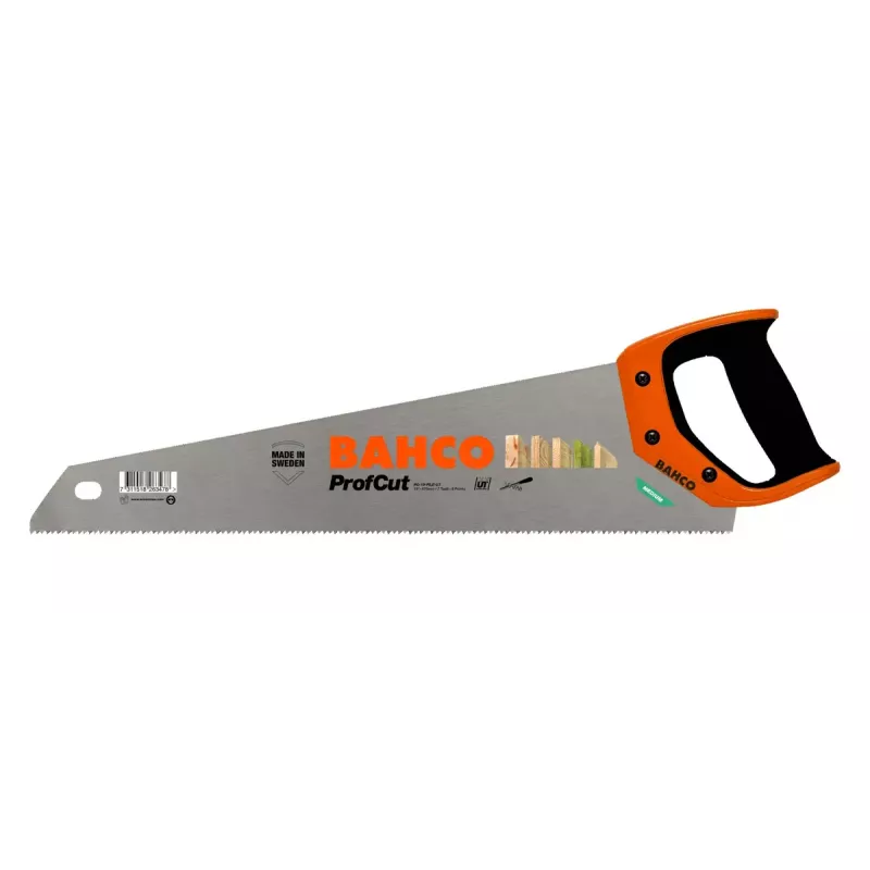 Bahco ProfCut PC-19-FILE-U7 Serrote de mão, 475 mm, 7 TPI