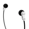 Auscultadores Grundig Swingphone 568 com fios sob o queixo preto, prateado