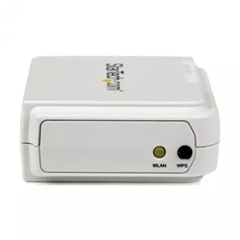 StarTech.com Servidor de impressão de rede USB Wireless N de 1 porta com porta Ethernet 10/100 Mbps – 802.11 b/g/n