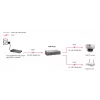 LevelOne POR-0122 repetidor Gigabit PoE, 2x RJ-45, 10/100/1000Base-T, até 100 m