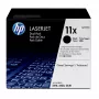 HP 11X pack de 2 toners originais LaserJet de alta capacidade preto, 2 unidades