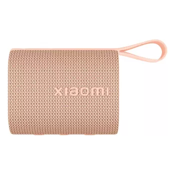 Altifalante portátil estéreo Xiaomi Sound Pocket rosa — 5 W RMS, Bluetooth sem fios, bateria de iões de lítio de 1000 mAh