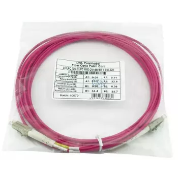 Cabo de fibra ótica InfiniBand BlueOptics QK734A-BO 5 m LC OM4