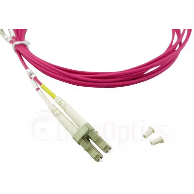 Cabo de fibra ótica InfiniBand BlueOptics QK737A 50 m LC OM4