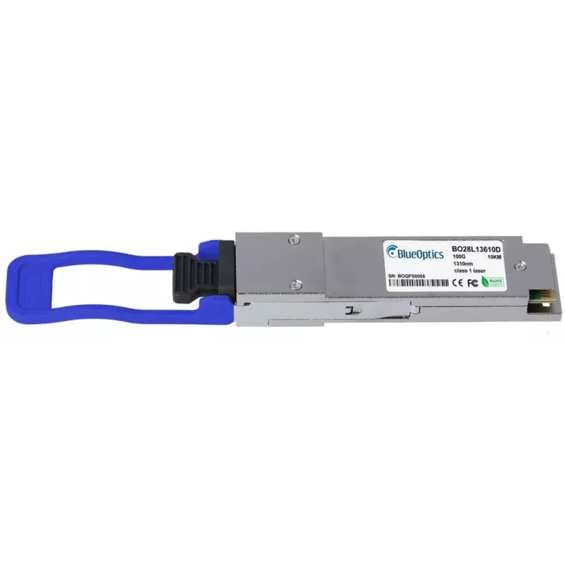 Transceptor QSFP BlueOptics QSFP-100G-LR4-C-BO 10000 m alumínio