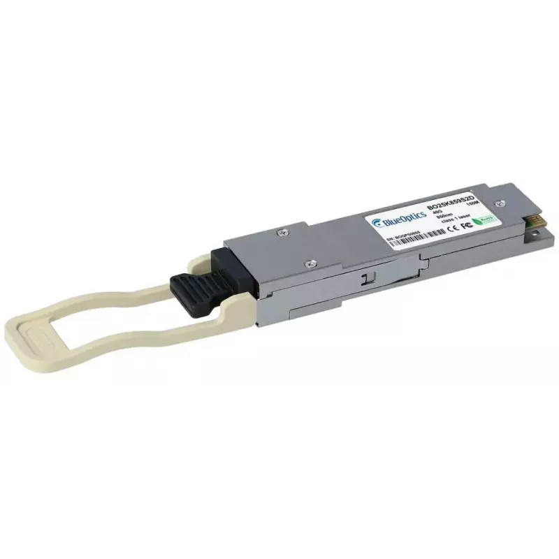 Módulo transceptor QSFP BlueOptics QSFP10G-MM-A-BO fibra ótica MPO
