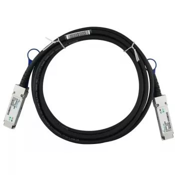 Cabo de fibra ótica InfiniBand BlueOptics QSFP28-DAC-3M-BC 3 m QSFP28 macho