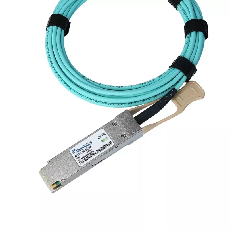 BlueOptics QSFP-AOC-50M-CP-BO Cabo ótico ativo QSFP, 50 m