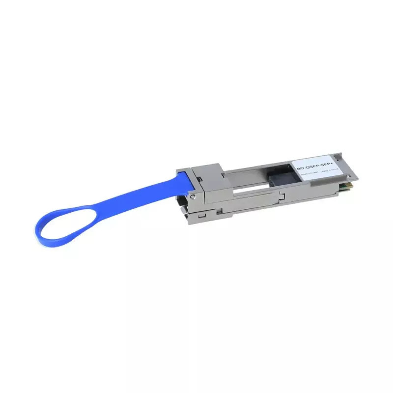 BlueOptics QSFP-SFPP-ADPT-BO Adaptador de QSFP para SFP+ (compatível com Extreme Networks)