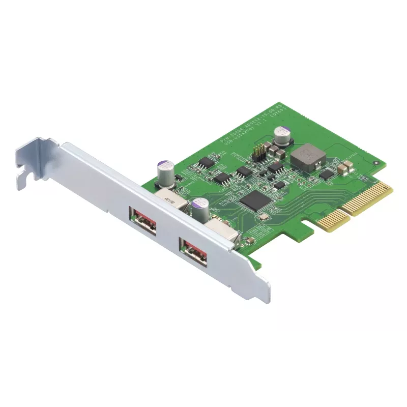 Placa de interface/adaptador QNAP QXP-10G2U3A interno USB 3.2 Gen 2 (3.1 Gen 2)