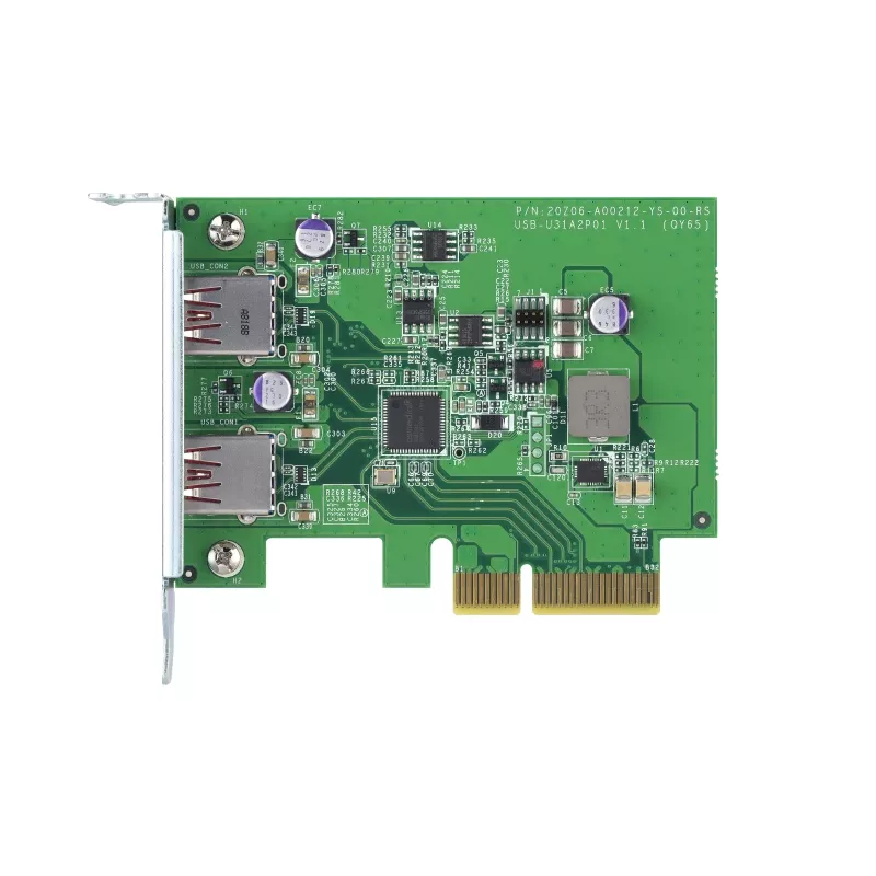 Placa de interface/adaptador QNAP QXP-10G2U3A interno USB 3.2 Gen 2 (3.1 Gen 2)