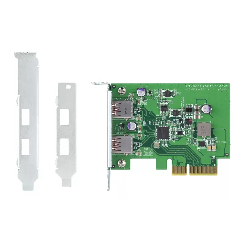 Placa de interface/adaptador QNAP QXP-10G2U3A interno USB 3.2 Gen 2 (3.1 Gen 2)