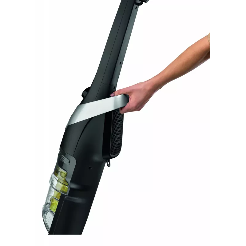 Aspirador vertical/elétrico Rowenta RH8155WA AC seco ciclónico sem saco 0,9 L 750 W preto, prateado, amarelo