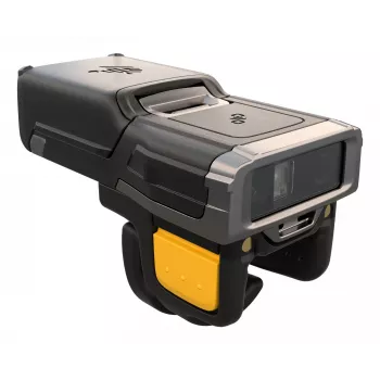 Leitor de códigos de barras wearable Zebra RS61B0-KBSSZWR 2D LED cinzento