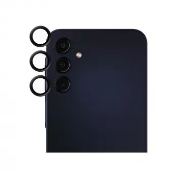 Proteção de Lente da Câmara PanzerGlass SAFE. para Samsung Galaxy A15 Preto Resistente a Riscos Resistente a Impactos