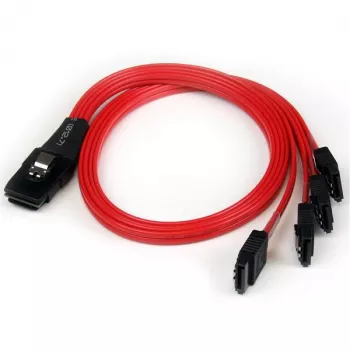 Cabo Interno Mini-SAS para SATA Reverso StarTech.com 50cm SFF-8087 para 4x SATA
