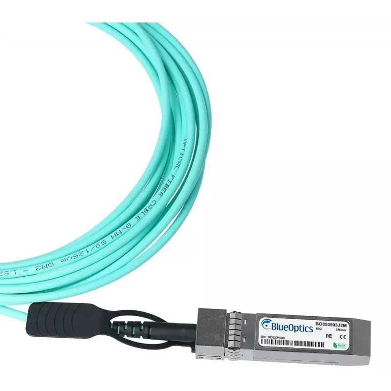 Cabo de fibra ótica InfiniBand BlueOptics SFP-10G-AOC2M-BO 2 m AOC SFP+