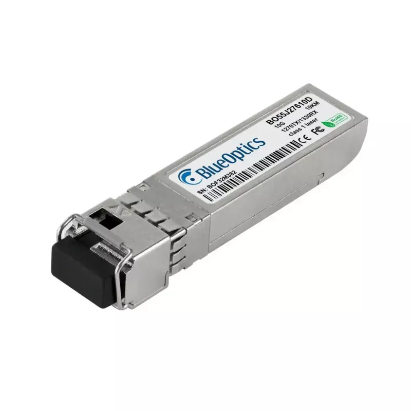BlueOptics SFP10G-BX1270-BO módulo transceptor SFP+, compatível com Zyxel SFP10G-BX1270, 10 Gbit/s, fibra ótica, BO55J27610D